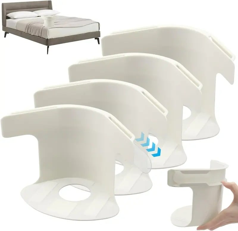 Limited Time 49% OFF🔥4-Pack Universal Heavy-Duty Bed Sheet Holder Straps No-Slip Peace of Mind