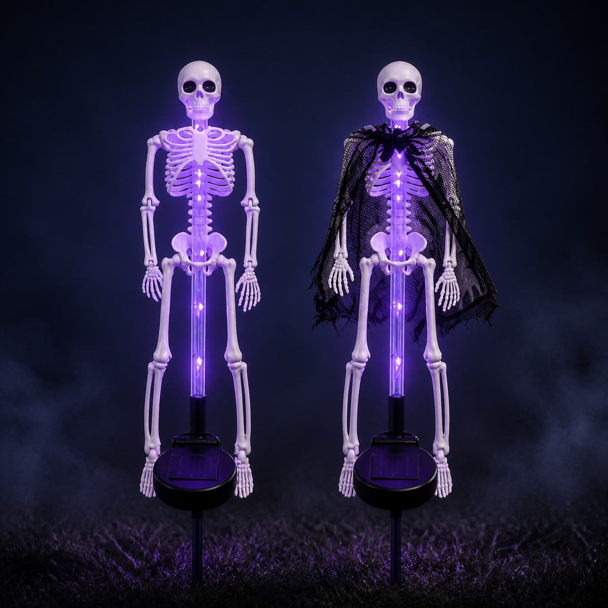 Ηλιακός σκελετός διακοσμητικό κήπου για το Halloween
