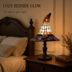 🔥Hot Sale - 40% OFF🔥 –Vintage Witch Hat Table Lamp – USB-Powered Resin Accent Light, 2 Sizes