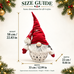 Free Shipping 🎄 Light-Up Christmas Gnome & Snowman Decor + Free R Mini Gnome
