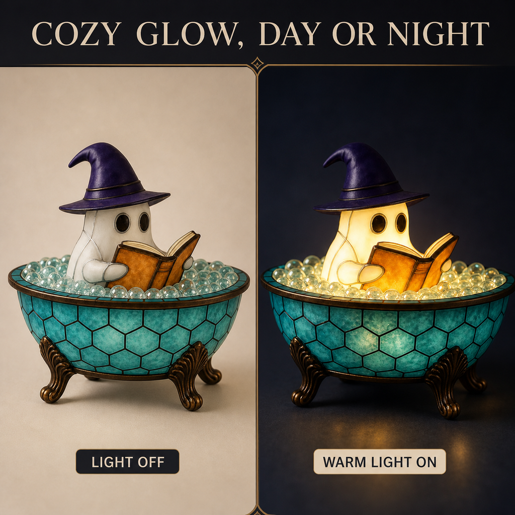Ghost Bubble Bath Night Light