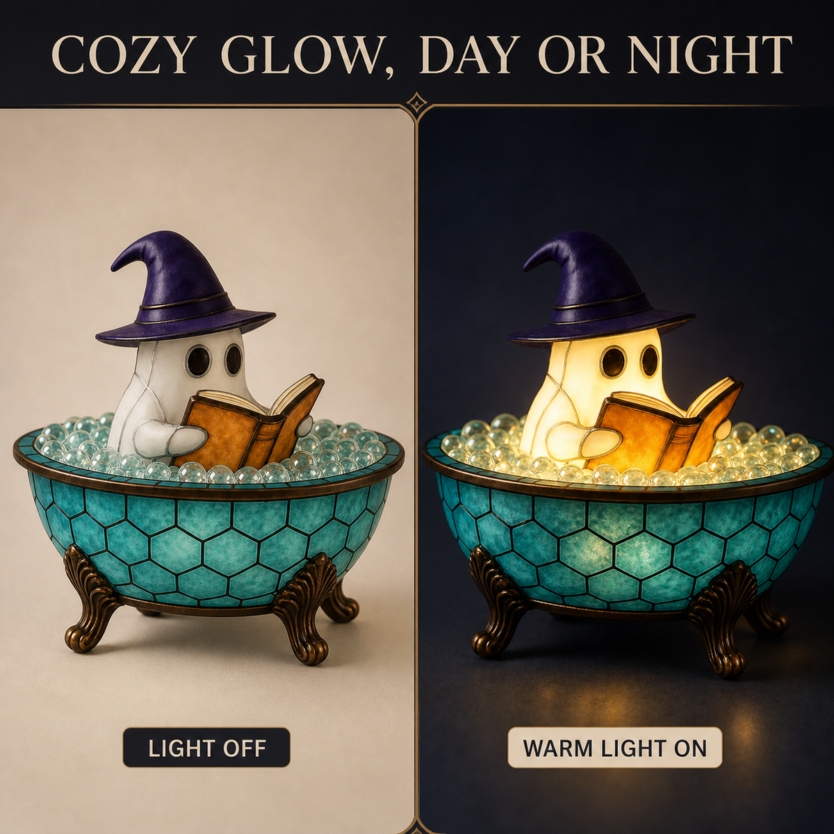 Ghost Bubble Bath Night Light
