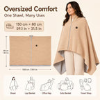 ✨Last Day 49% OFF🔥Wearable Heated Blanket Shawl | Portable USB-Powered Warmth for Home, Work & Outdoors