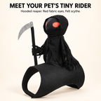 Free Shipping 🎃 Grim Reaper Rider Costume for Dogs & Cats