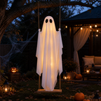 Remote-Controlled LED Hanging Ghost Swing
