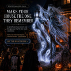 💀The Wailing Wraith Soul Harvester| LED Animated Halloween Decor