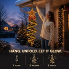 🎄Christmas Magic Spiral Hanging LED Light Collection