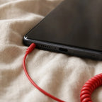✅Free Shipping📞DialBop Retro Phone Handset, Coiled Cord, 3 Colors, USB-C / Lightning / 3.5mm Option