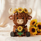 🚚 Free Shipping | Scottish Highland Cow Brick Figure Collection
