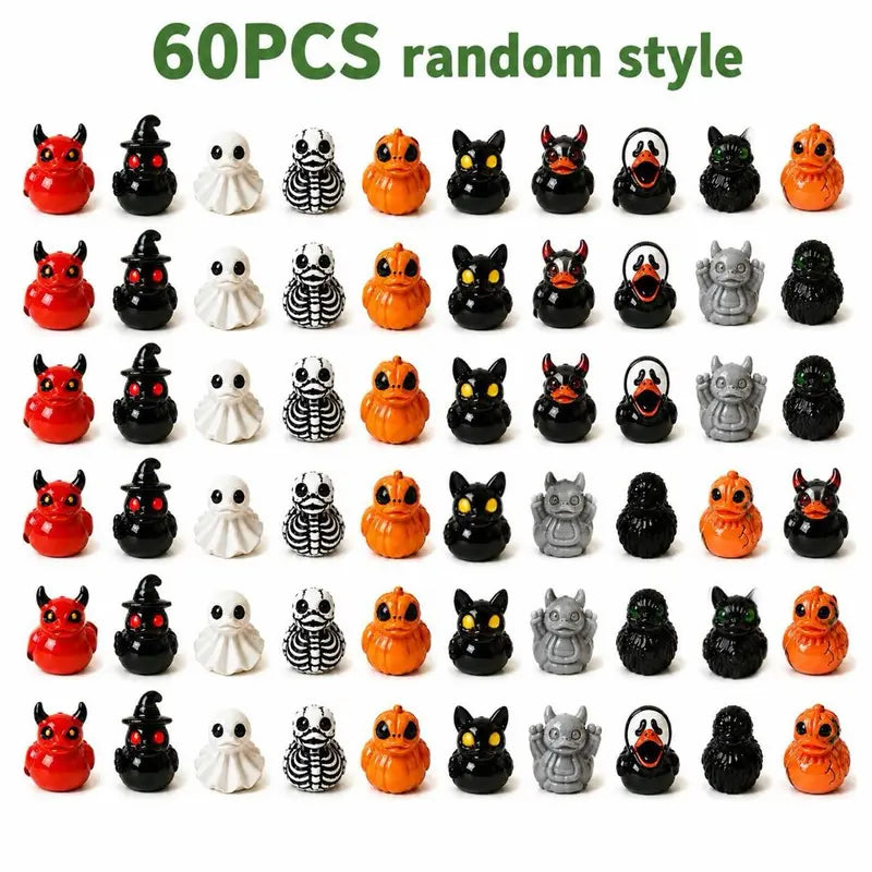 👻 50% OFF + FREE SHIPPING | Spooky Resin Ducks – Mini Halloween Figurines