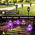 Halloween 🔥Halloween Solar Skull Flame Lights💀