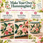 ✨🌸Garden Quilted Mug Cozy DIY Kit