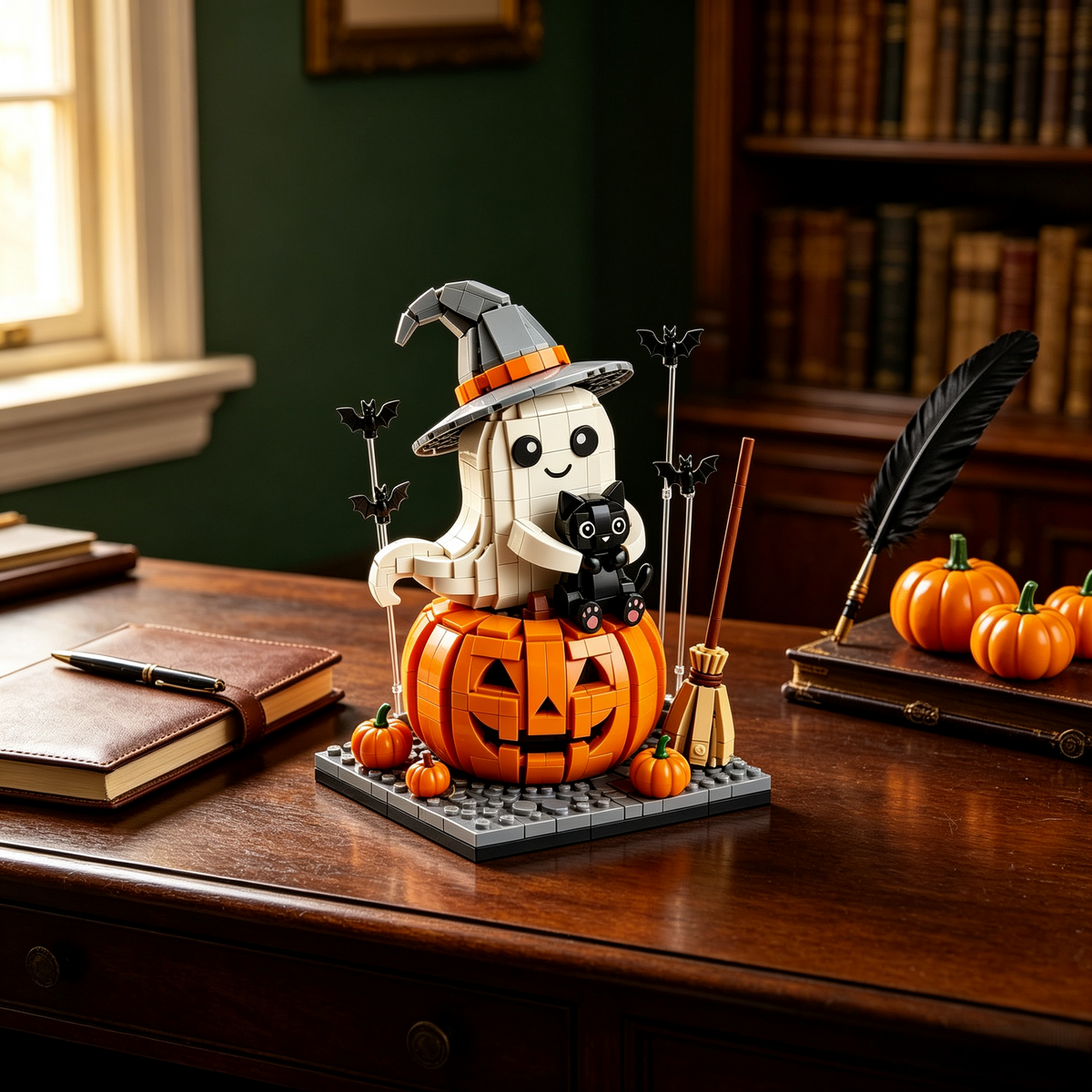 🚚 Free Shipping | Halloween Ghost Pumpkin Building Block Set