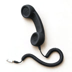 ✅Free Shipping📞DialBop Retro Phone Handset, Coiled Cord, 3 Colors, USB-C / Lightning / 3.5mm Option