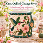 ✨🌸Garden Quilted Mug Cozy DIY Kit