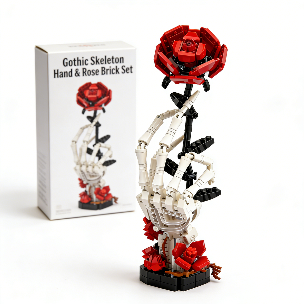 🚚 Free Shipping |🌹🖤Midnight Rose – 2026 Gothic Limited Edition Brick Set
