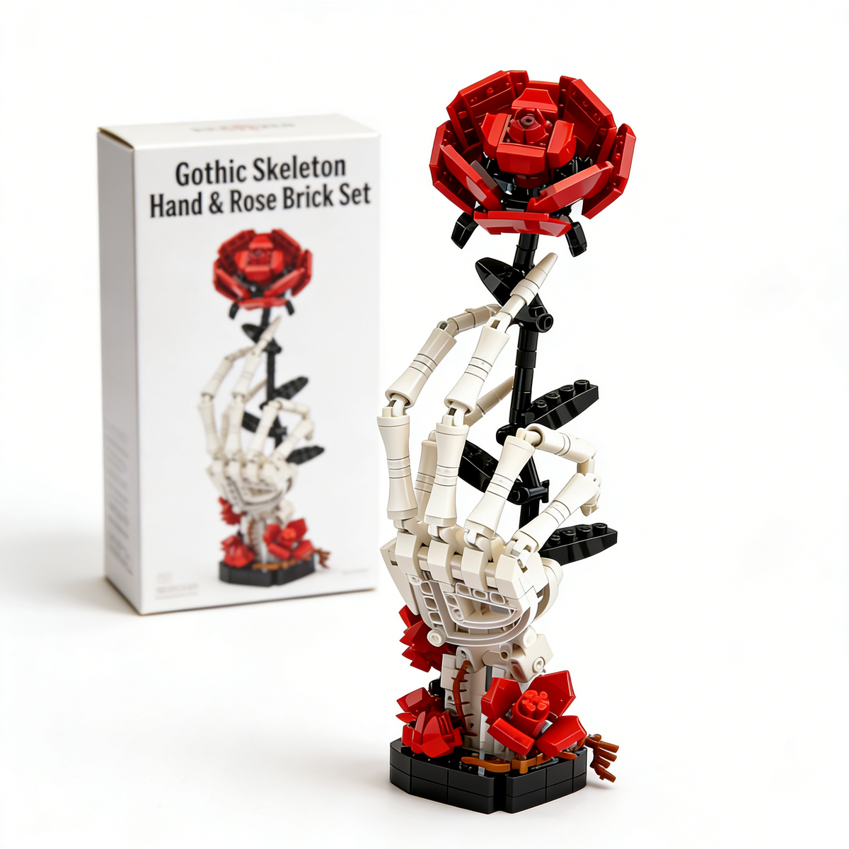 🚚 Free Shipping |🌹🖤Midnight Rose – 2026 Gothic Limited Edition Brick Set