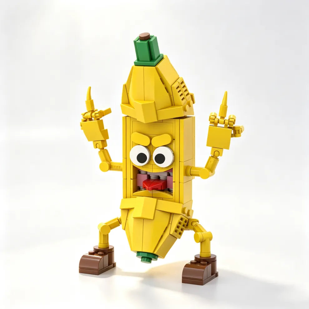 🚚 Free Shipping | Crazy Banana Building Block Set