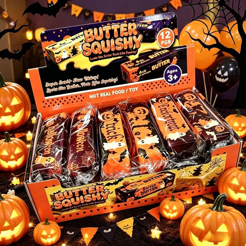 Free Shipping |🎃 Halloween Squishy Fidget Toy Set – Slow-Rising Sensory Toys