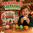 🔥 50% OFF + FREE SHIPPING 🚚 | 2026 Christmas Squishy Advent Calendar 🎄 24 Dumpling Surprises