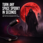 Plug-and-Play HD Halloween Horror Projector