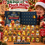 Free Shipping 🦆 24 Days of Duck Magic Advent Calendar – 24 Collectible Duck Figures