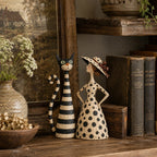 🔥Hot Sale 50% OFF🔥 - Vintage Cat & Lady Sculptures