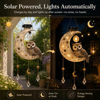 🔥Last Day 50% OFF -🌙Solar Owl Moon Garden Light🦉