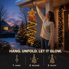 🎄Christmas Magic Spiral Hanging LED Light Collection