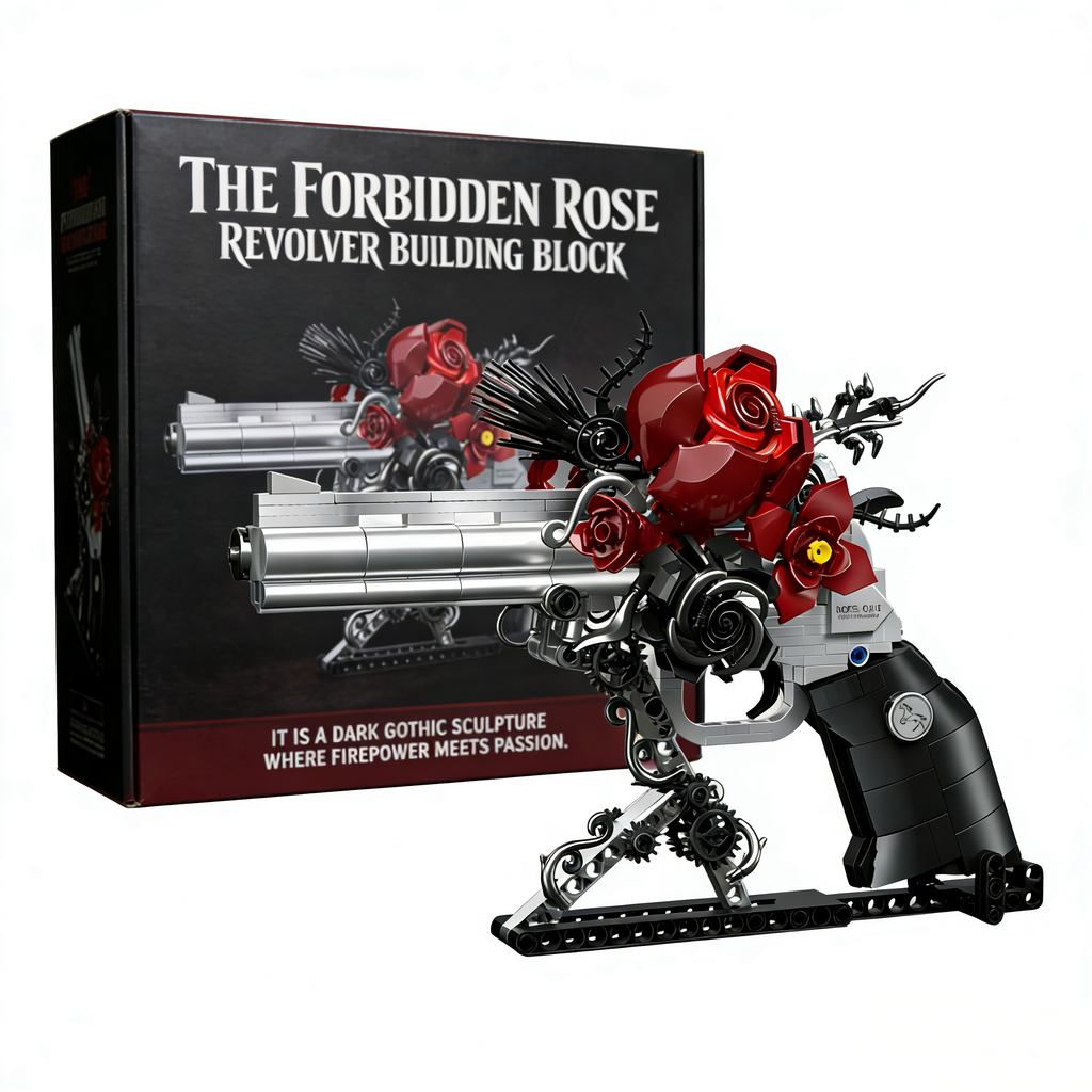 🚚 Free Shipping |🌹🖤Midnight Rose – 2026 Gothic Limited Edition Brick Set