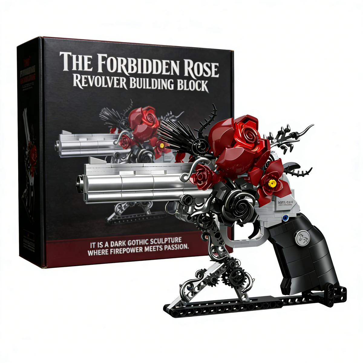 🚚 Free Shipping |🌹🖤Midnight Rose – 2026 Gothic Limited Edition Brick Set