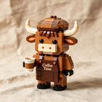 🚚 Free Shipping | Scottish Highland Cow Brick Figure Collection