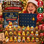 Free Shipping 🦆 24 Days of Duck Magic Advent Calendar – 24 Collectible Duck Figures