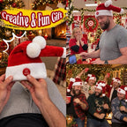 🚚 Free Shipping | 🎅 Button-Activated Moving Santa Hat – Funny Christmas Party Hat