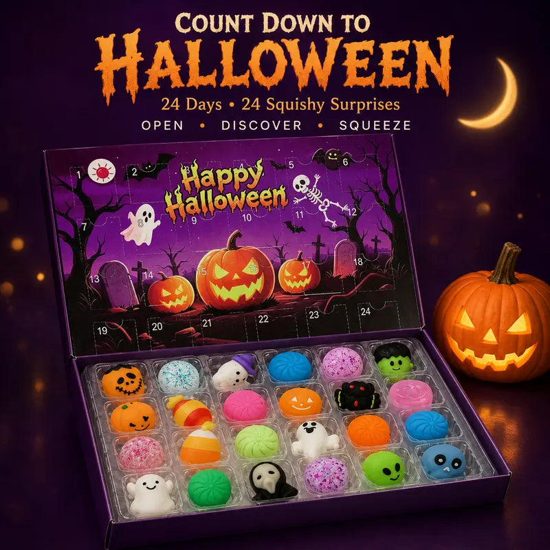 🔥 Last Day: 50% OFF + Free Shipping! 🚚 24-Day Halloween Squishy Countdown Box 🎃