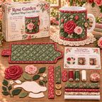 ✨🌸Garden Quilted Mug Cozy DIY Kit