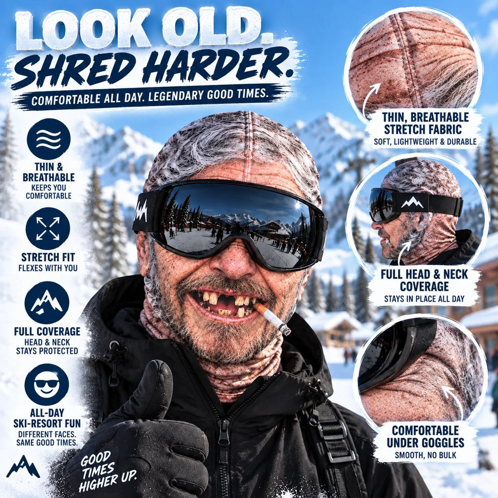 Funny Ski Mask - Best Gifts For Ski Lovers - Born For The Slopes