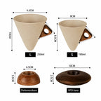 Unique ceramic coffee cup – luxury for your coffee time ☕