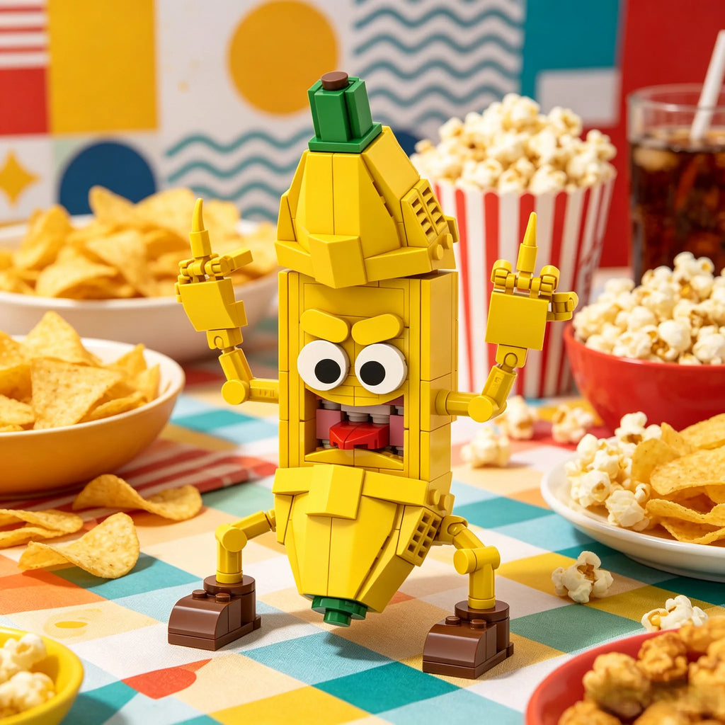 🚚 Free Shipping | Crazy Banana Building Block Set