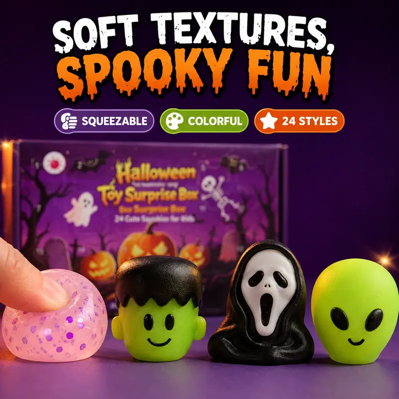 🔥 Last Day: 50% OFF + Free Shipping! 🚚 24-Day Halloween Squishy Countdown Box 🎃