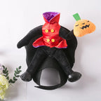 Free Shipping | 🎃 Halloween Vampire Rider Dog Costume – Funny Carry-Me Pet Outfit