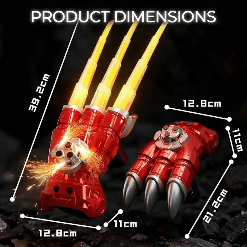 ✅Free Shipping🔥LED Light-Up Dragon Claw Toy, Retractable Blades, 7 Colors, Rechargeable Kids Gift