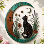 🌙Enchanted Moon Garden Wall Art – Nature-Inspired Outdoor Decor