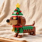 🚚 Free Shipping | 🎄2026 Christmas Limited Edition Dachshund Brick Set🐕