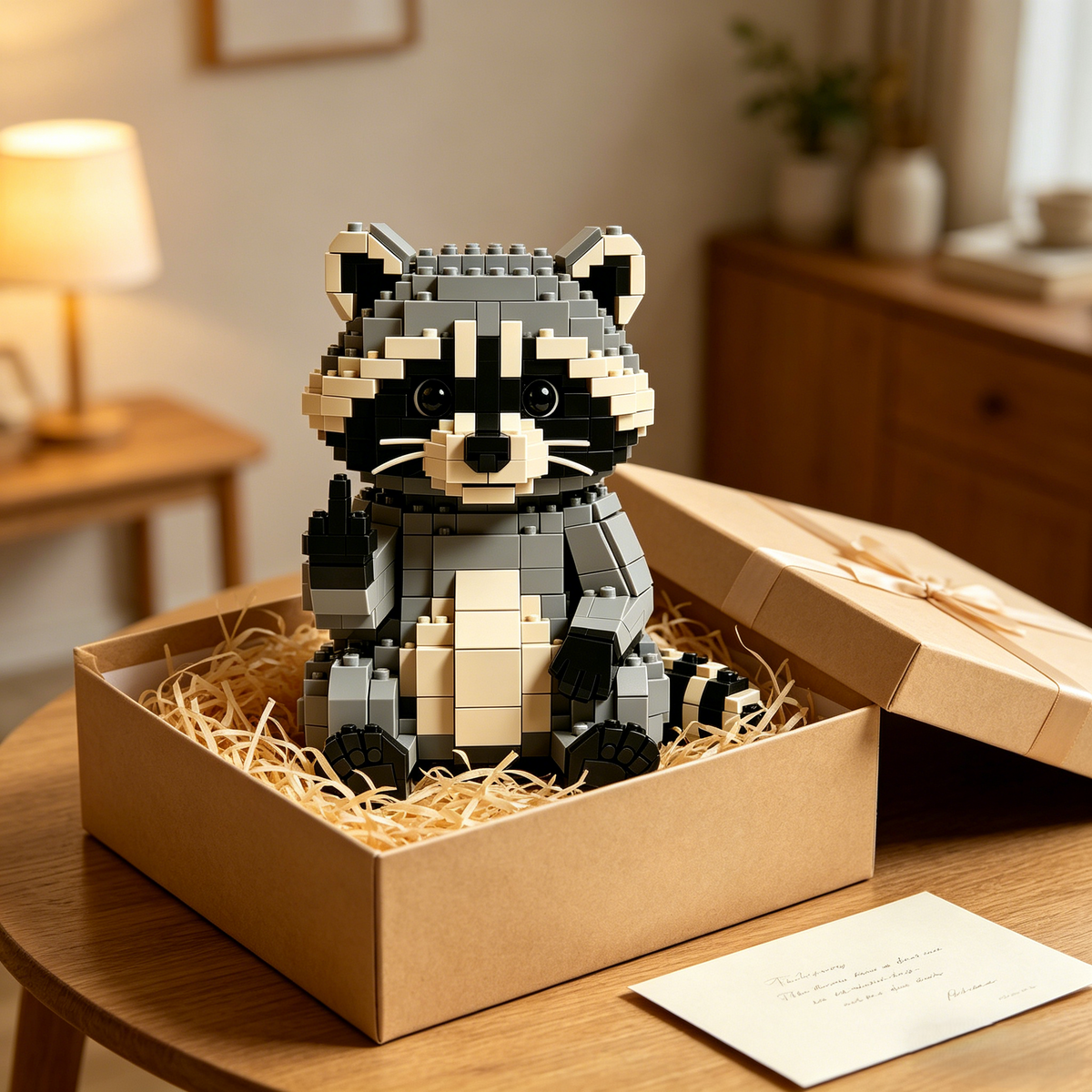 🚚 Free Shipping | Sarcastic Raccoon Building Block Set