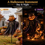 🎁Today 49% OFF🎁🎃Pumpkin King Awakening™ – Flowing LED Halloween Yard Light
