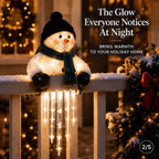 🔥Buy 2 Get 20% OFF🔥☃️WinterGlow Snowman Icicle Light Decor