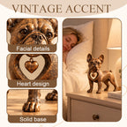 ⭐Classic Retro-Style French Bulldog Sculpture — Love at First Sight！