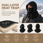 49% OFF! 🔥3-in-1 Warm Winter Sherpa Hood – Face & Neck Protection