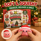 🔥 50% OFF + FREE SHIPPING 🚚 | 2026 Christmas Squishy Advent Calendar 🎄 24 Dumpling Surprises
